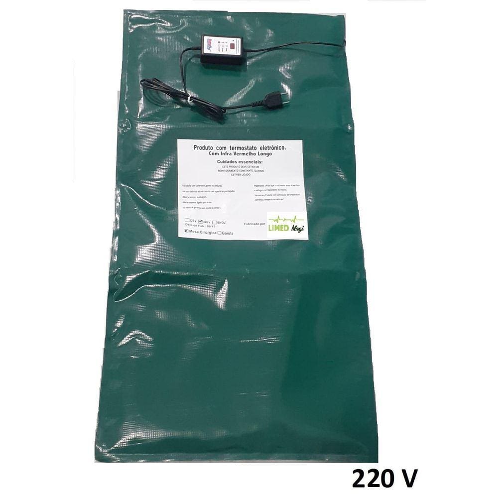 Colchonete Térmico Controle Digital Caes/Gatos 220V