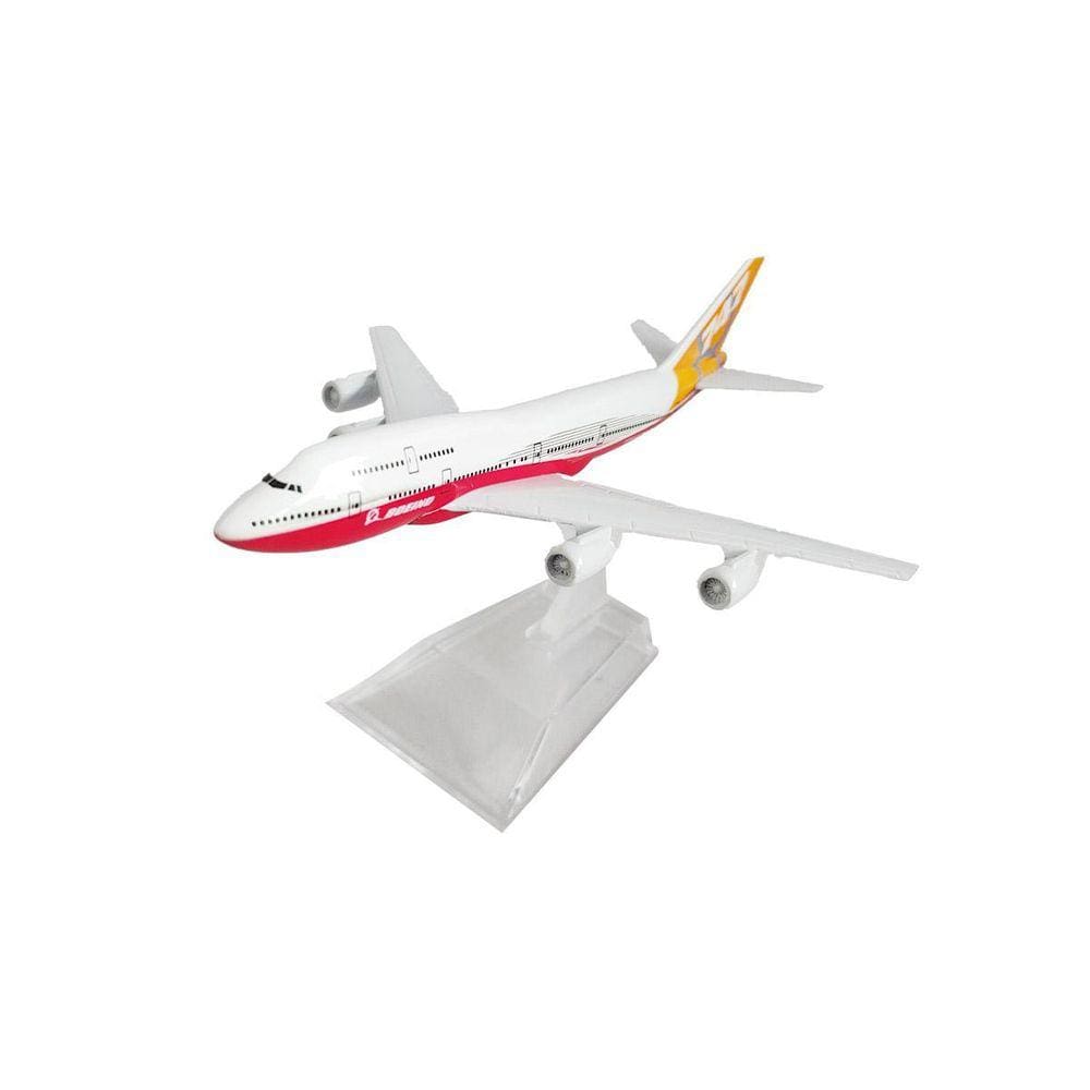 Avião Miniatura Boeing 1:400 c/ Base Acrílica | AP7478-P