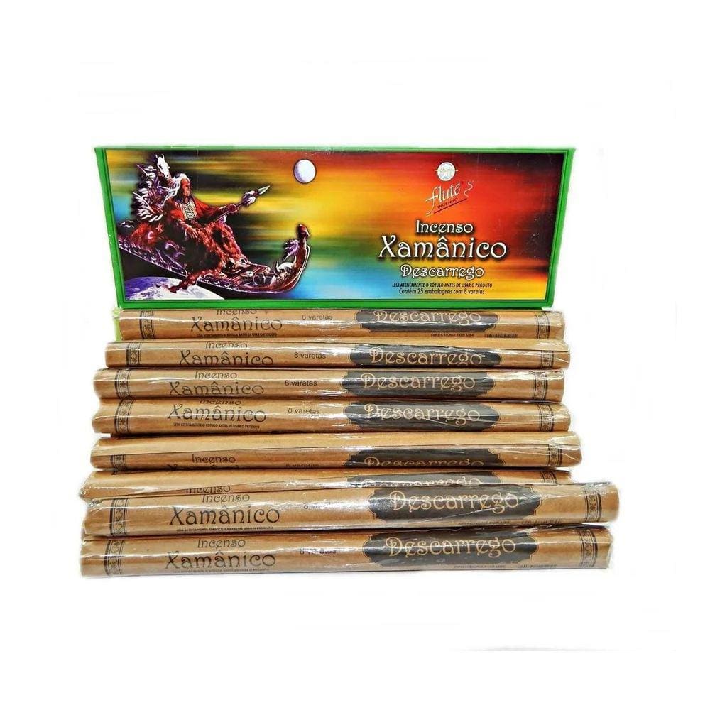 Incenso Flute Xamânico Descarrego 5 Rolinhos
