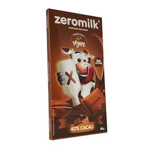 Chocolate 40% Cacau Zeromilk  80g