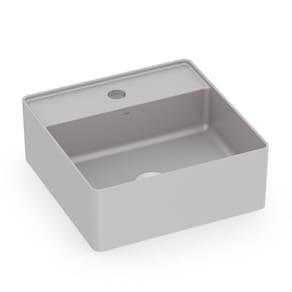 Cuba de Apoio Quadrada com Mesa 350x350 Platinum P4 Incepa Stone