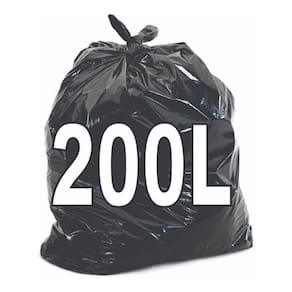 Saco De Lixo 200 Litros Resistente 100un