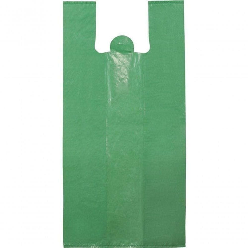 Sacolas Plasticas Verde Reciclada 30x40 Pacotes 4kg Cor:verde;tamanho:40x50;