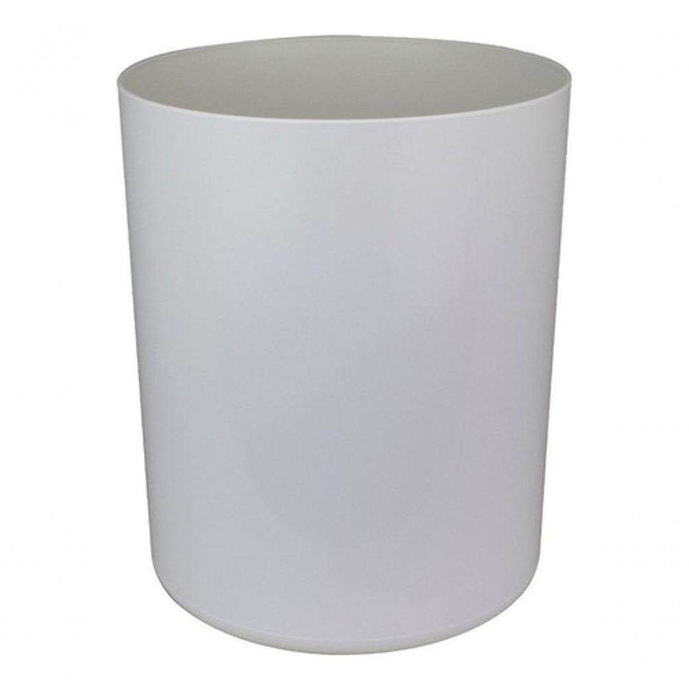 Cesto Lixeira 12 Litros Em Plastico Sem Tampa Cores Cor:preto