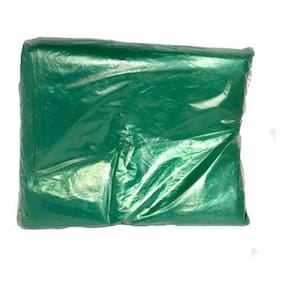 Saco De Lixo 40 Litros Verde Comum Com 100un