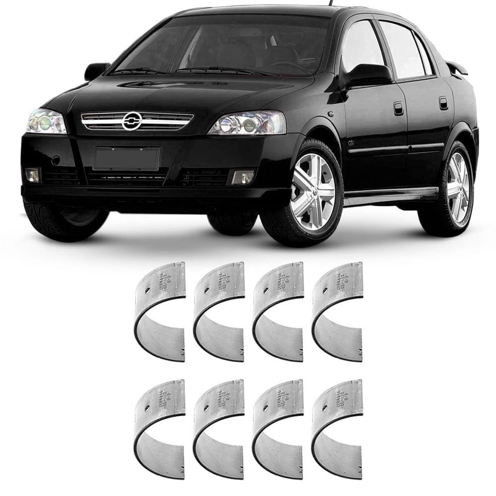 Bronzinas Casquilho Biela 0.75 Astra Vectra Zafira 2.0 2.4 1.8 93 a 2012 SBB1313 Metal Leve