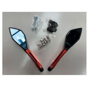 Par Retrovisor Esportivo Twins Cores Fz6 Xj6 Mt R3 R6 Xmax