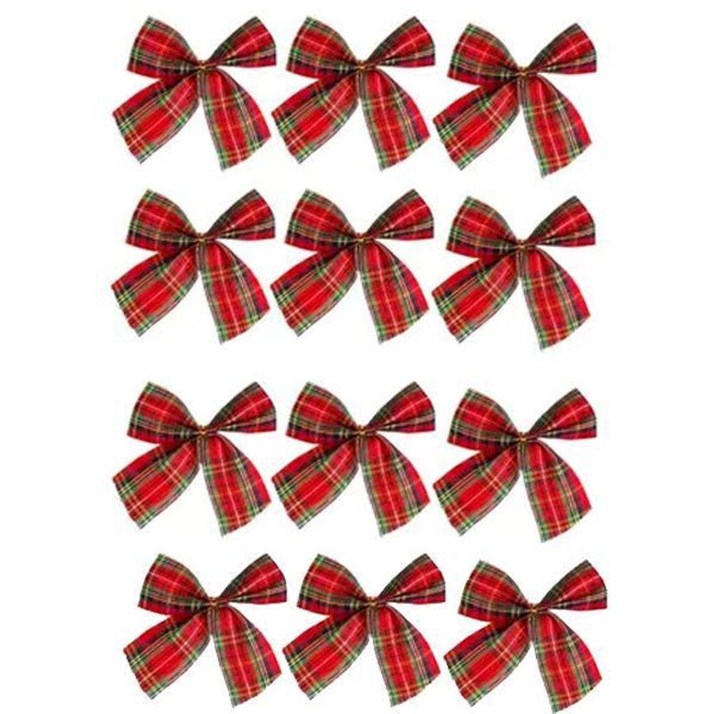 Enfeites Pendente Xadrez Tamanho 6cm - Kit com 12 unidades