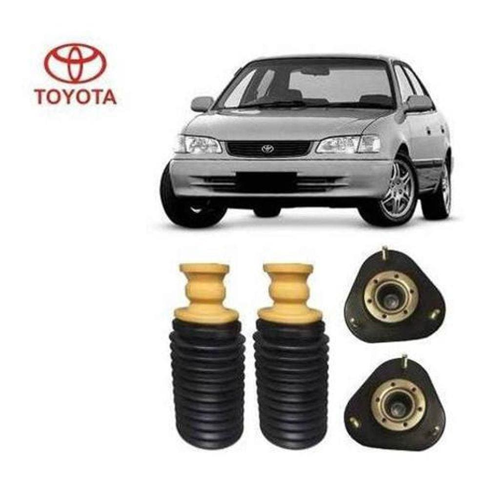 2 Kit Batente Coxim Amortecedor Dianteiro Corolla 1998 1999