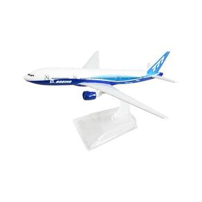 Miniatura Metal Boeing 1:400 Acrílico AP777-P 14x15,5x10cm