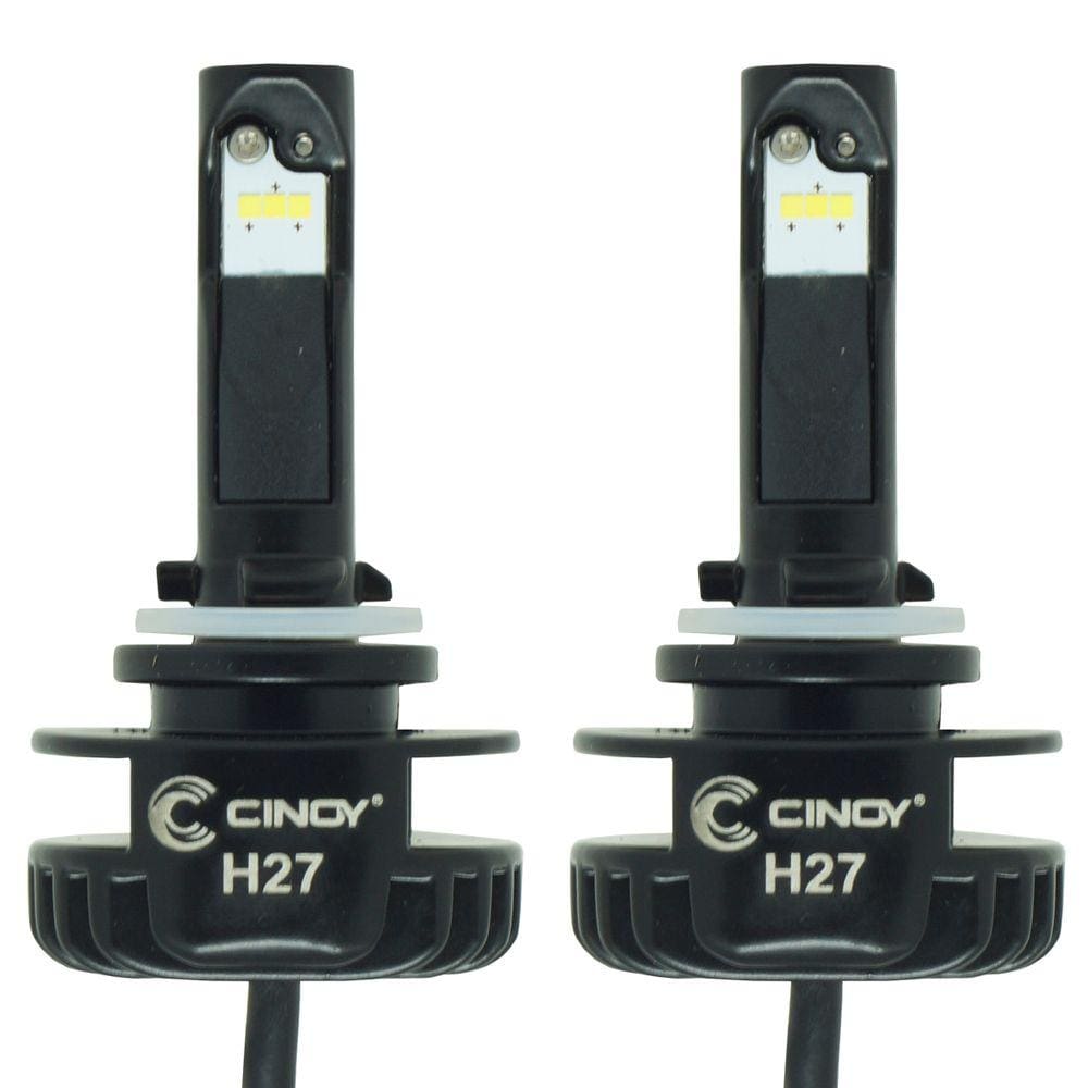 Kit Par Lâmpada Super Ultra Led Plus Automotiva Farol 12000 Lumens 6500K 12V 24V Carro Caminhão