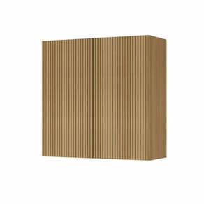 Armario Aereo 2 Portas Nesher Rainha 80cm Ripado 100 Mdf