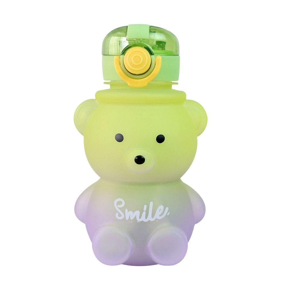 Garrafa Urso Smile De Plástico Com Alça 700ml