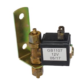 Válvula de Acionamento da Buzina a Ar Universal 12V Quadrada Com Suporte Conexões - GAUSS - GB1107