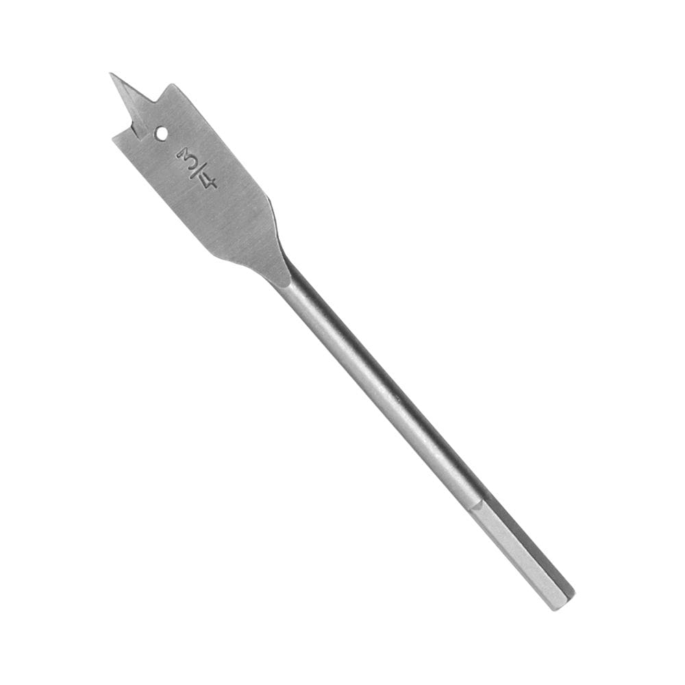 Broca Chata P/ Madeira 3/4” Para Uso em Furadeira Tradestar
