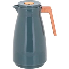 Garrafa Térmica Maison Cinza Ampola De Vidro 1 Litro