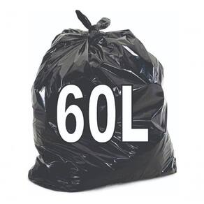 Saco De Lixo 60 Litros 100un