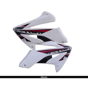 Aletas Tanque Moto Tornado XR 250 06/07 Off Road Branco