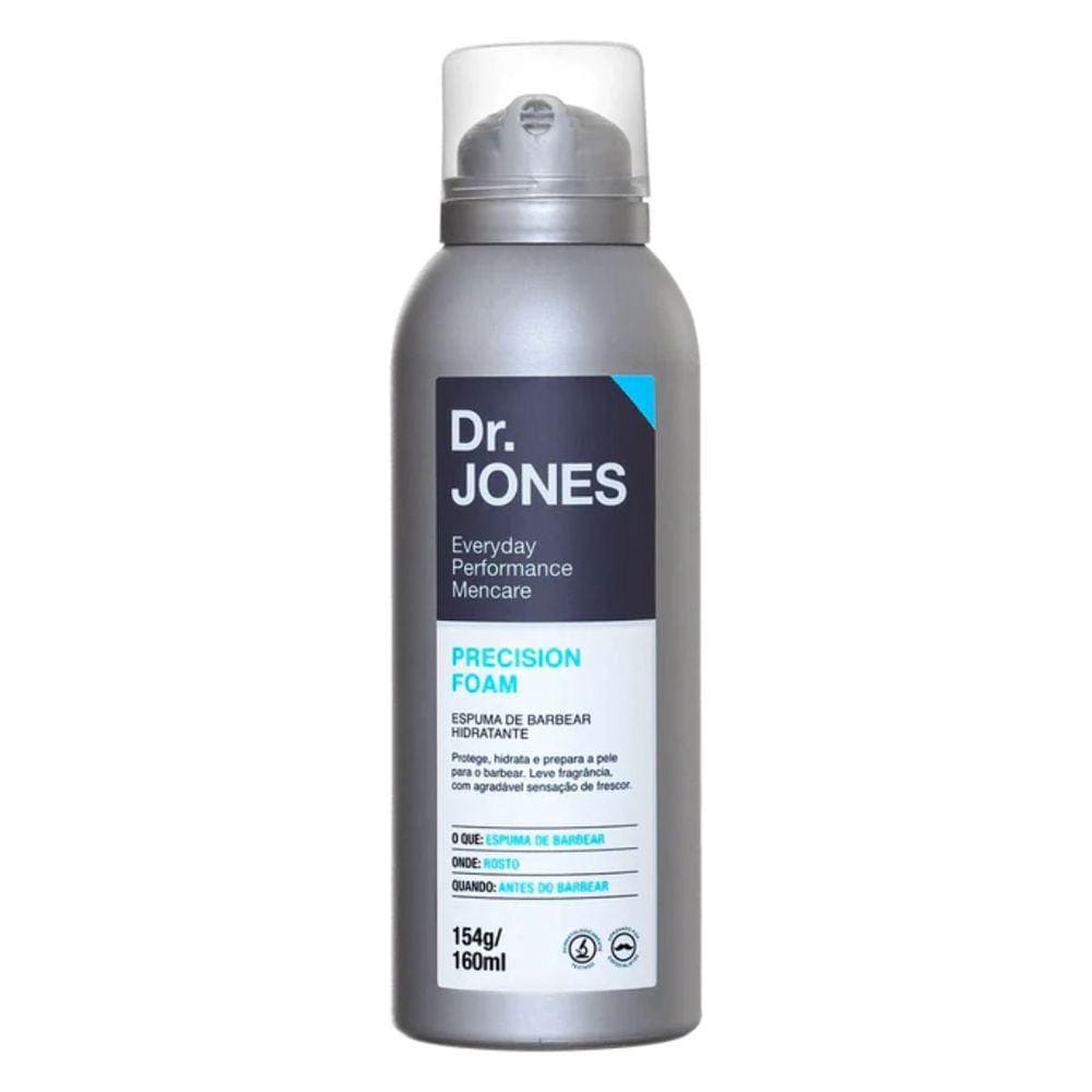 Espuma De Barbear Hidratante Dr. Jones Precision Foam 160Ml