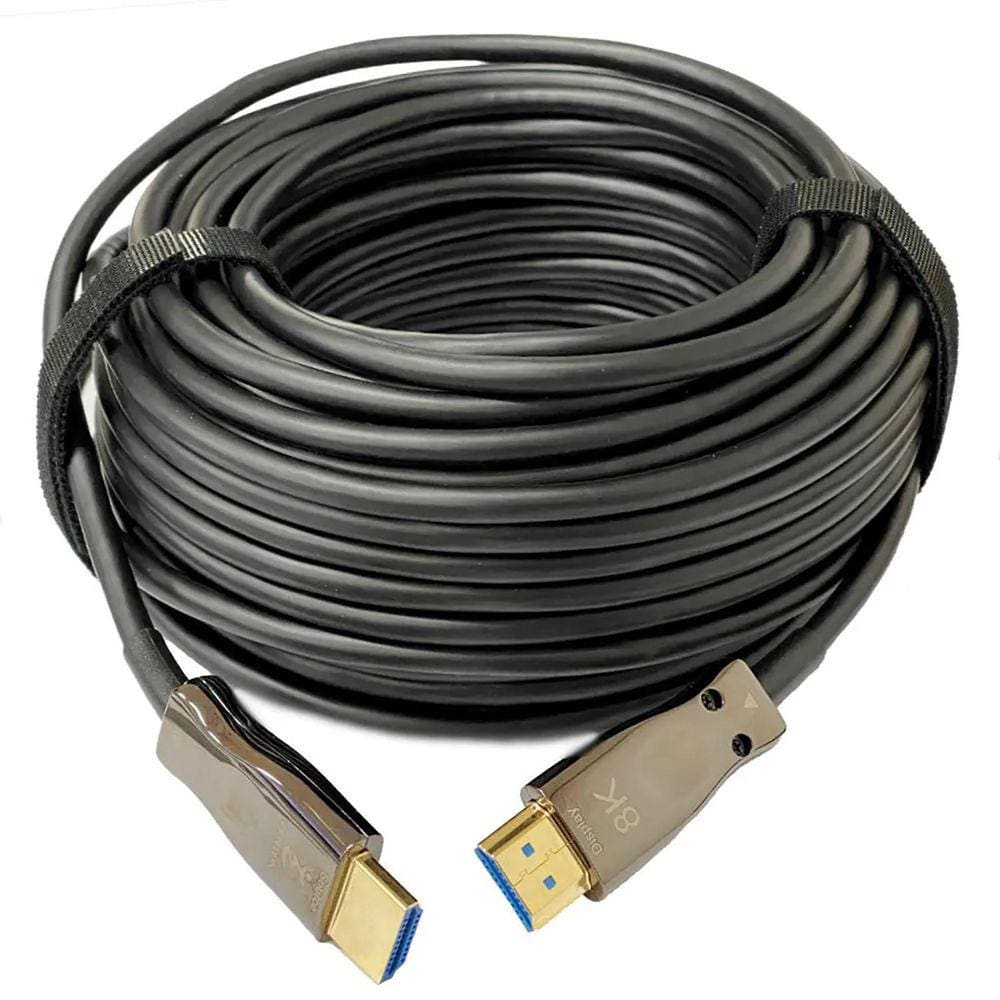 Cabo HDMI 8K 2.1 VRR DHDR eARC 3D 48Gbps PS5 Xbox 50 metros