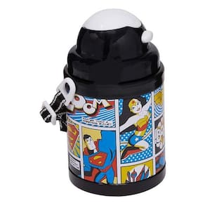 Garrafa Canudo Gibi Liga Da Justiça 380Ml - Tasco Inport