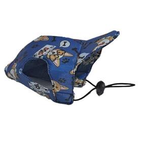 Boné Pet - Para Cachorro E Gatos - M - Azul
