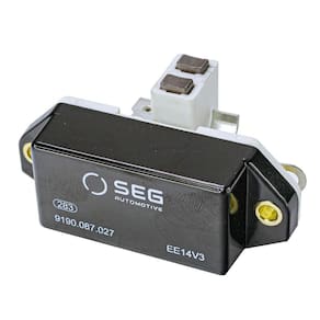 Regulador De Voltagem Fiat Ford Volkswagen Escova Pequena - SEG - 9190087027
