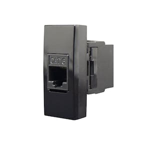Tomada 10A Inova Pro Class Alumbra Black Piano