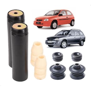 Kit Amortecedor Traseiro E Bucha Corsa Celta Prisma Classic
