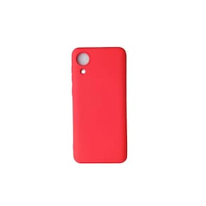 Capa Vermelha para Samsung A04 Core + Película Gel Privativa
