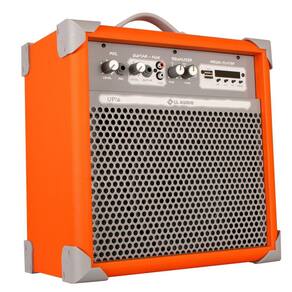 Caixa Amplificada Multiuso ll Audio UP6 Laranja