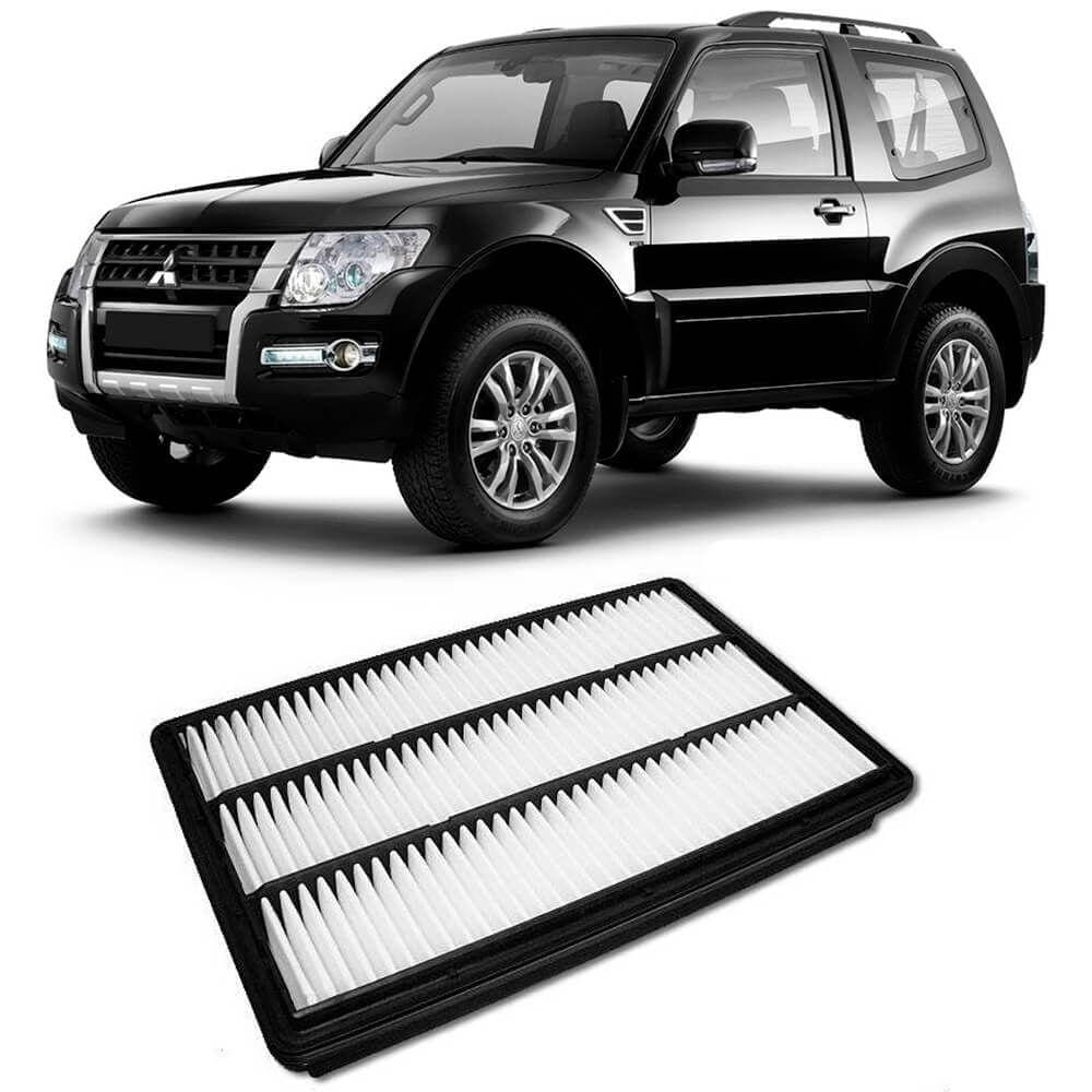 Filtro Ar Mitsubishi Pajero 3.2 3.8 2004 A 2012 Metal Leve