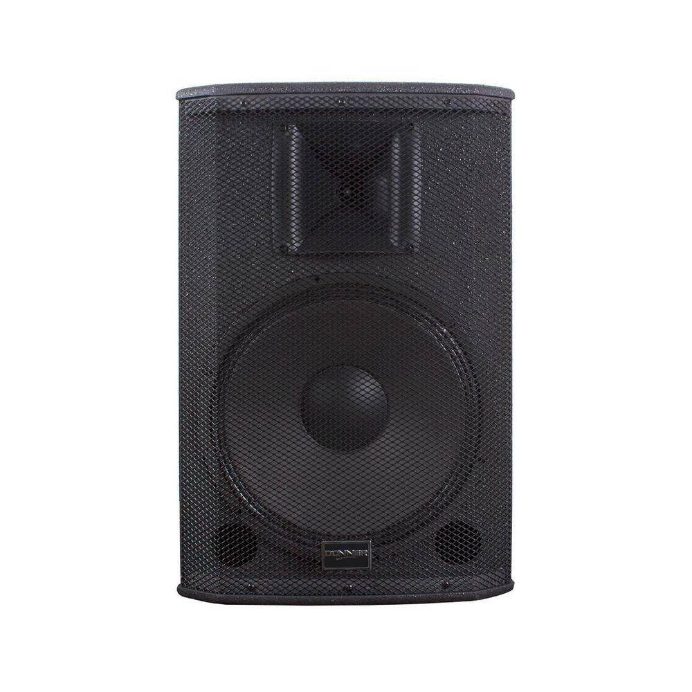 Caixa Ativa Donner Saga Sgx 12 Tweeter Piezo 250 Wrms