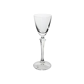 Jogo de 6 tacas para licor Elizabeth em cristal ecologico 70ml A19cm