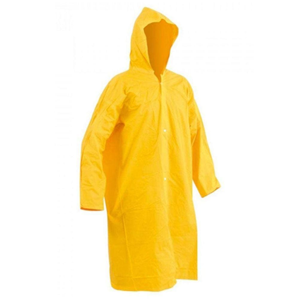 Capa De Chuva Em Pvc Forrada Total Capas CA 47977 - Amarelo