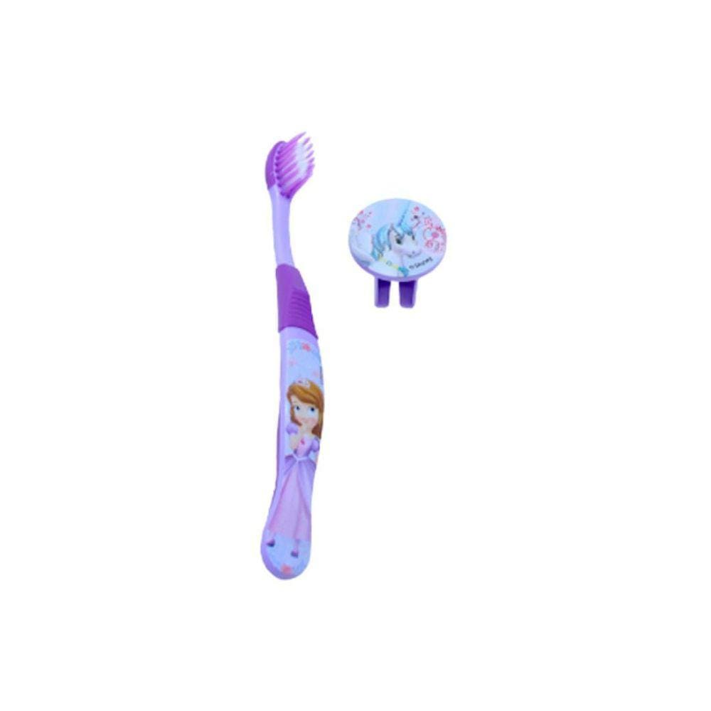 Escova Dental Infantil Princesinha Sofia Com Capa - Etident