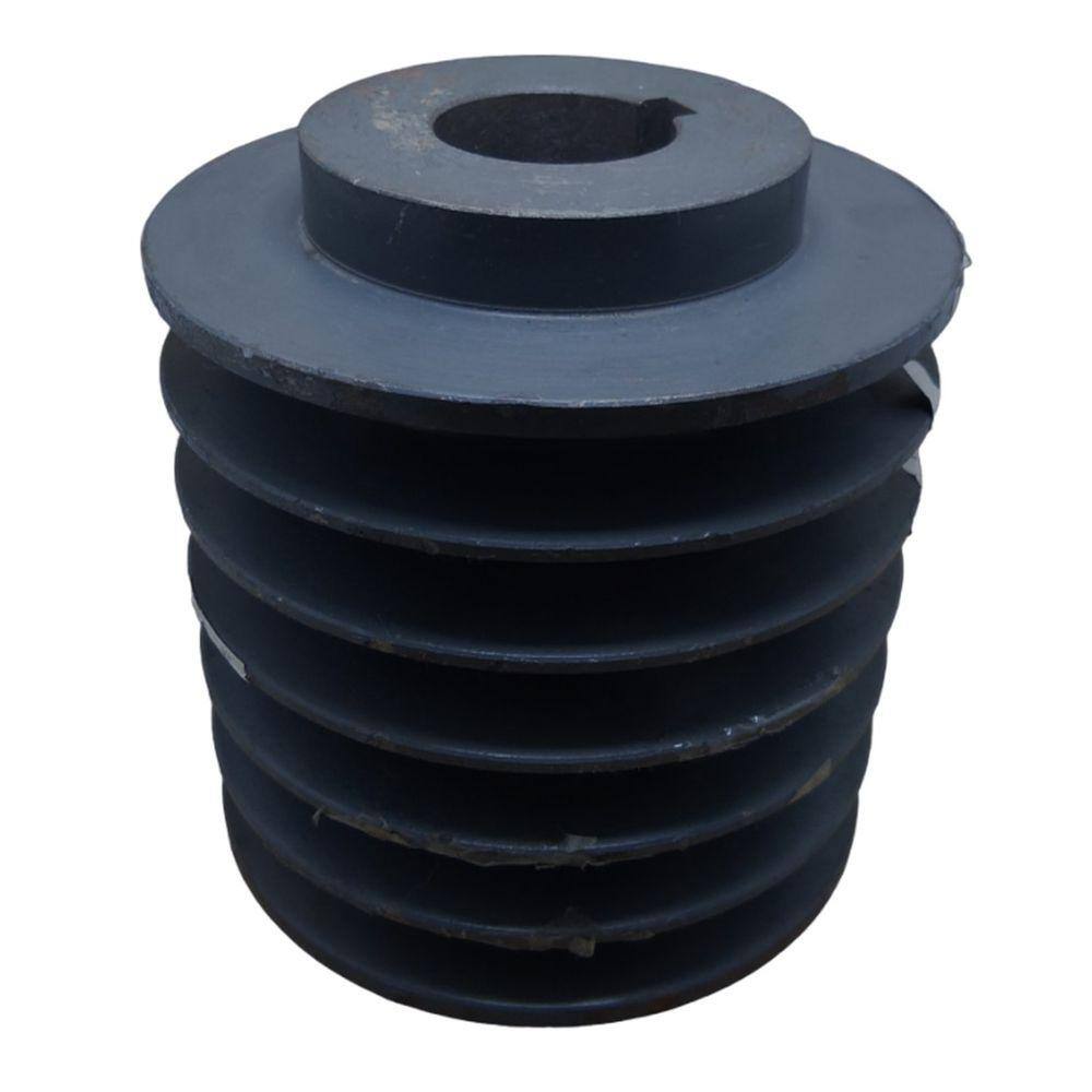 Polia De Ferro 5`` 127Mm 6B Com Furo 38Mm Primax 525 Duplo