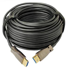 Cabo HDMI 2.1 8K Fibra Óptica 50m | Suporte 8K HDR
