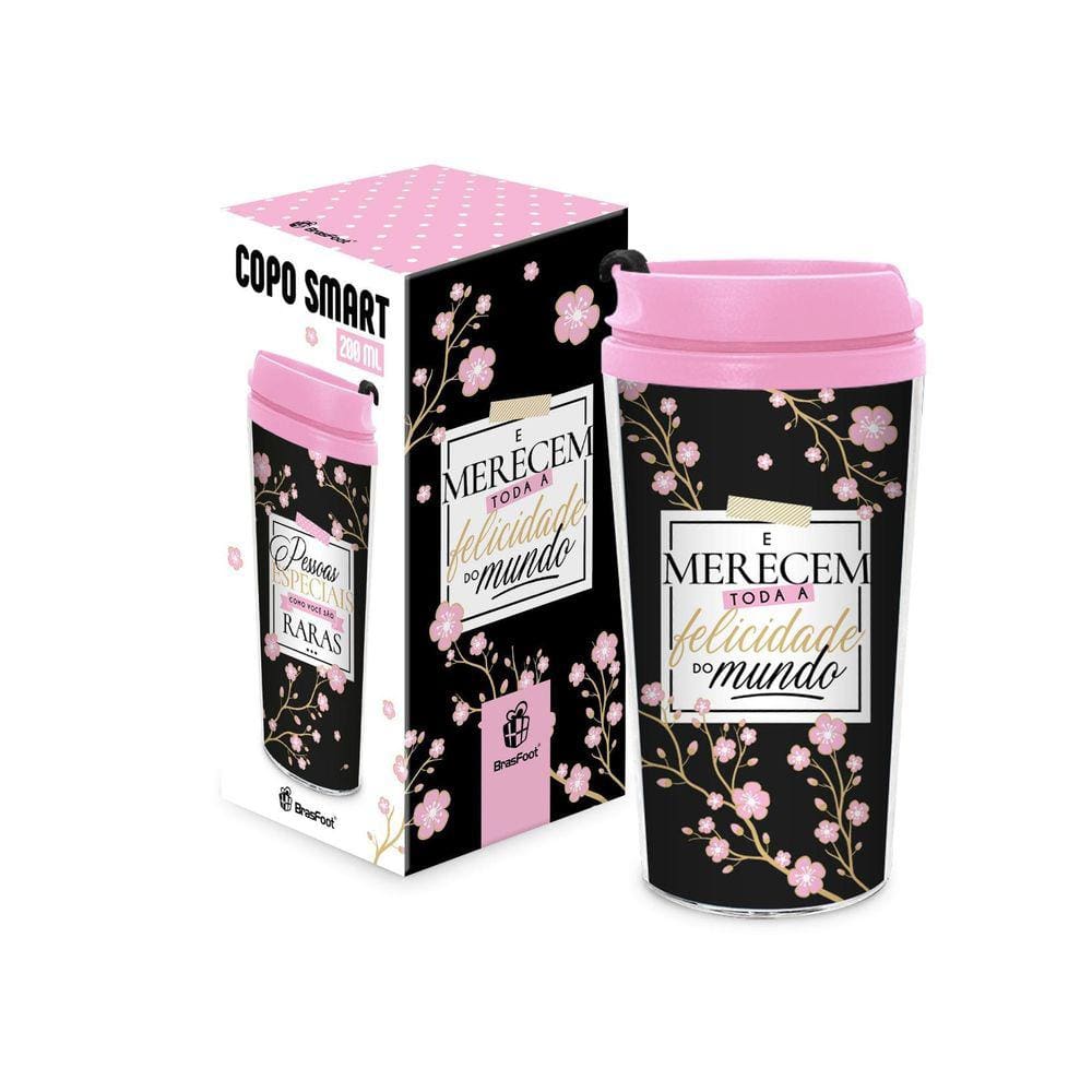 Copo Smart 200ml - Pessoas Raras - Estampa Fofa - Resistente