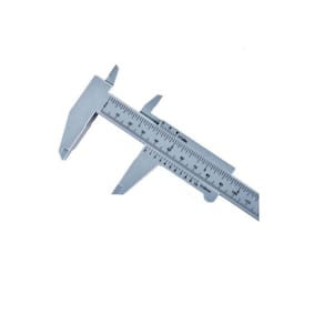Paquímetro De Plastico 6 Polegadas (150mm) Branco