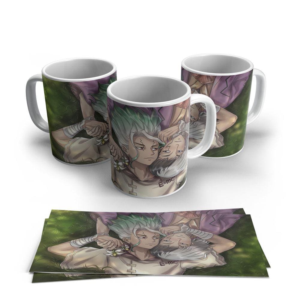 Caneca de Porcelana Dr Stone Modelo 14