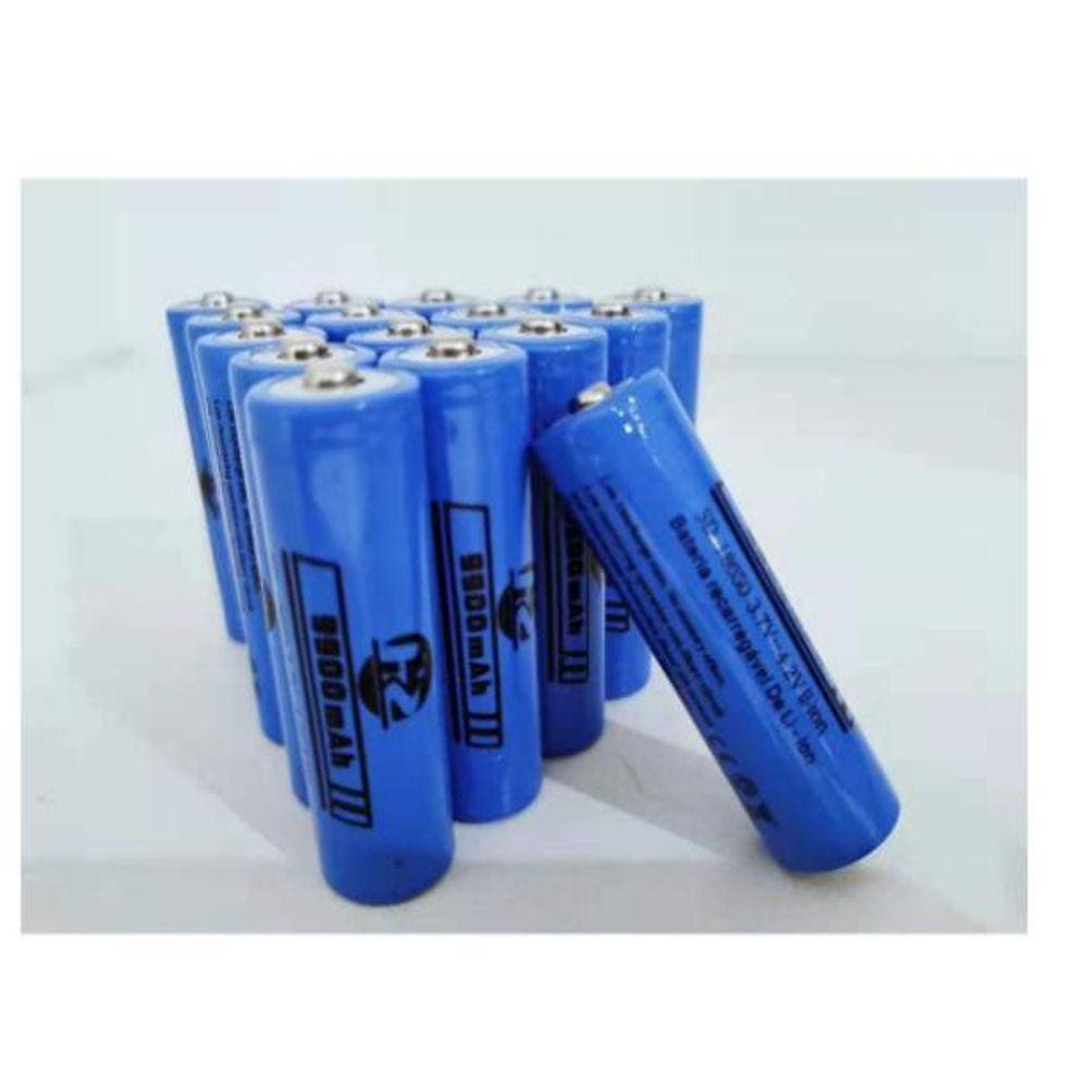 Bateria Para Lanterna 18650 9900Mah 3.7V 4.2V Li-Ion