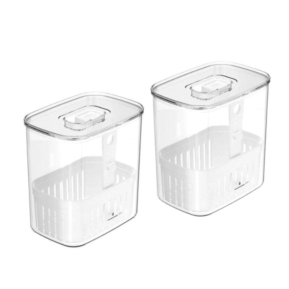 Organizador de Temperos Transp. Clear Fresh - Durabilidade