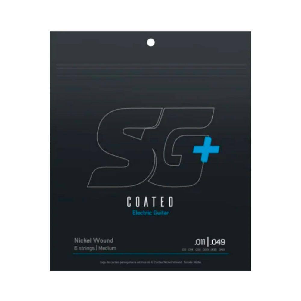 Corda P/ Guitarra SG Coated Medium SG+ 11/49 - EC0533