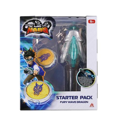 Fury Wave Dragon Toupie Nado Infinity Nado Starter Pack Série Vi