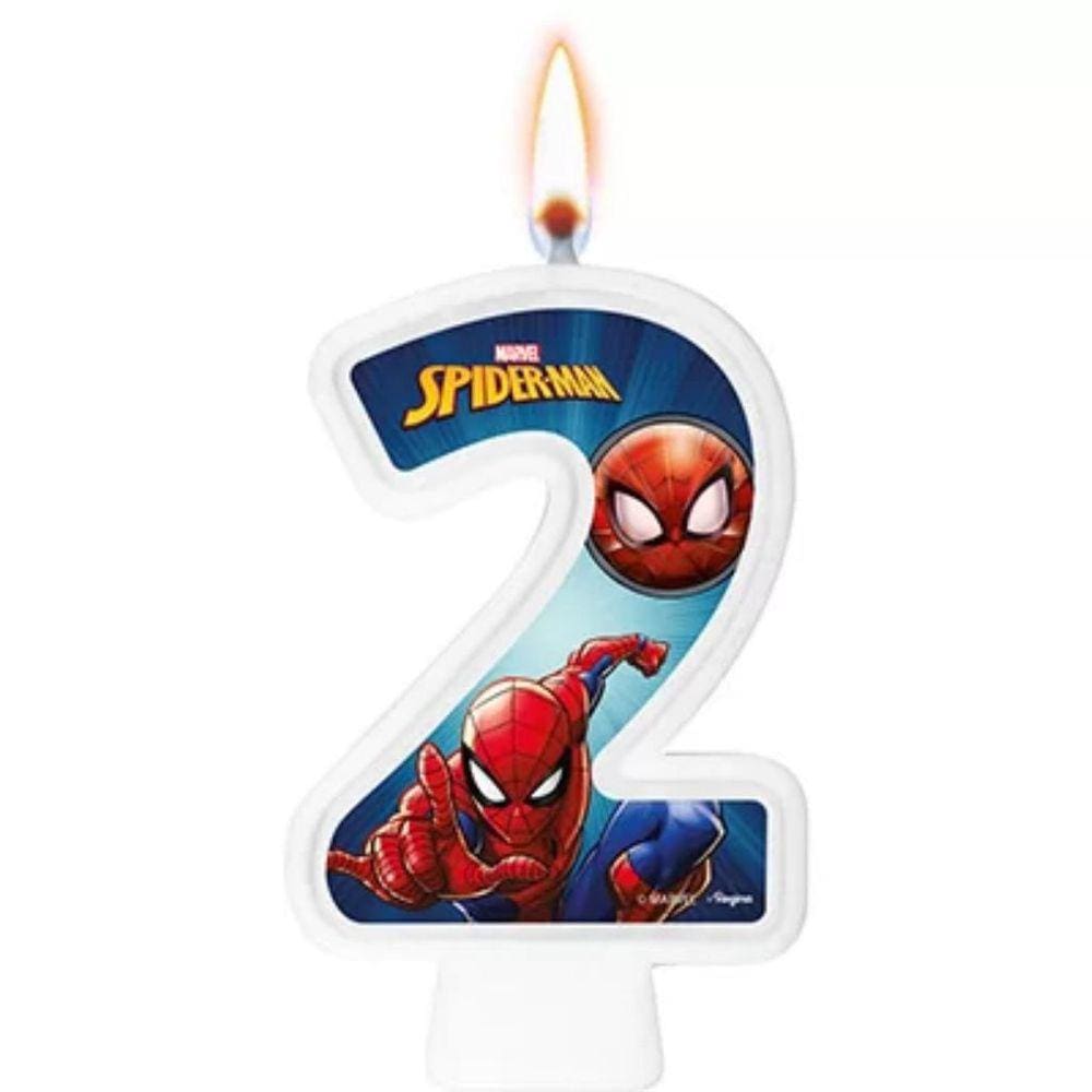 Vela Do Homem Aranha Número 2