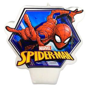 Vela de Aniversário Homem Aranha Pavio Mágico