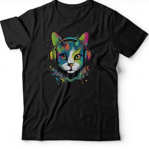 Camiseta desenhos -Cat sounds