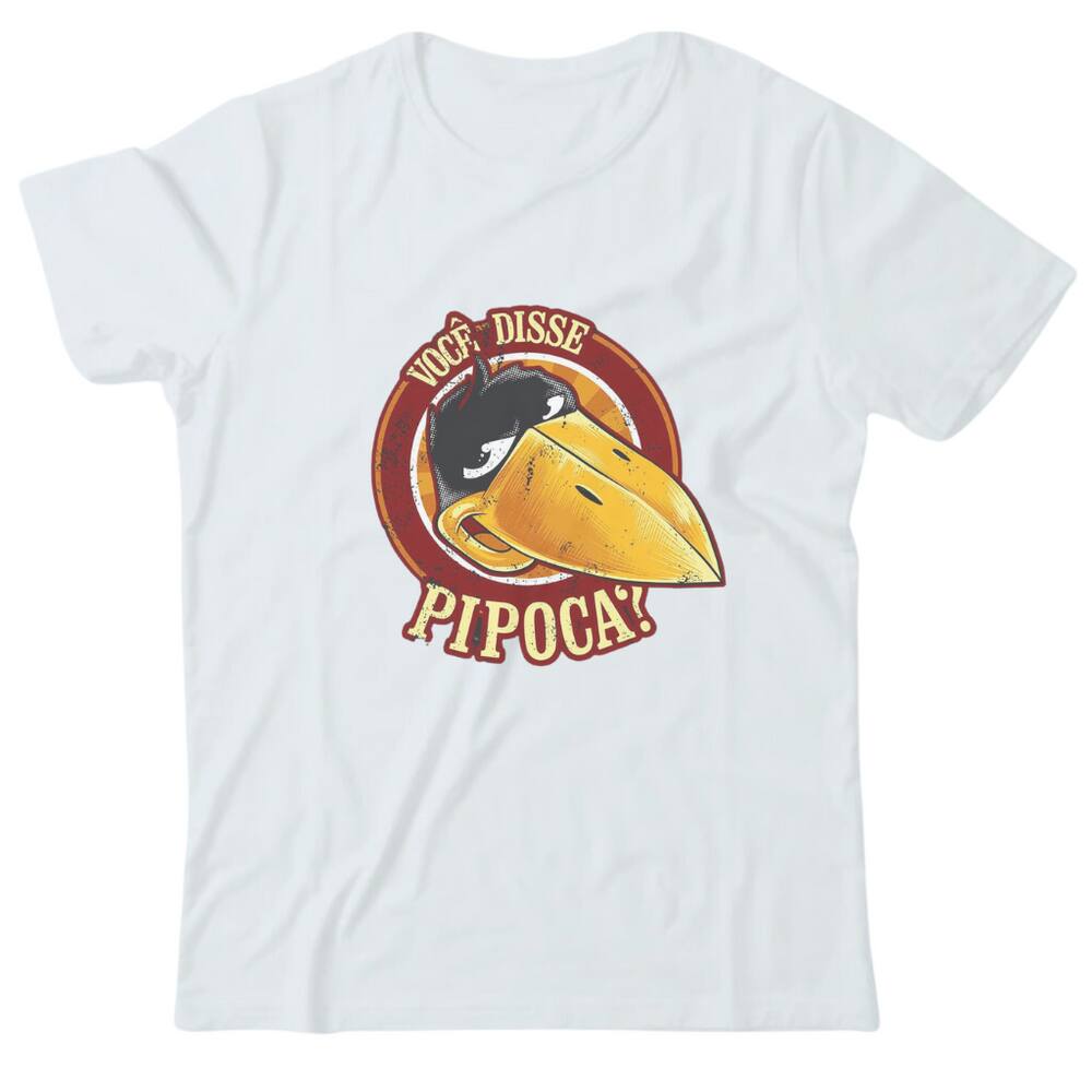Camiseta desenhos - Você disse pipoca?