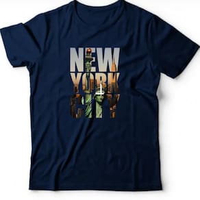 Camiseta algodão global prints - New York city